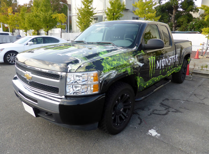 Monster car wraps and decals for advertising in Jacksonville, FL