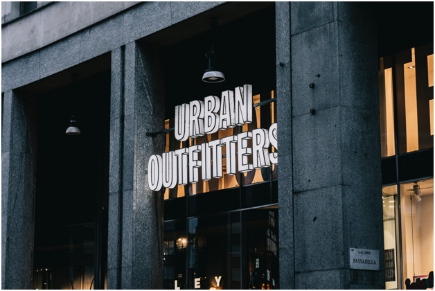 Storefront LED signs for Urban Outfitters